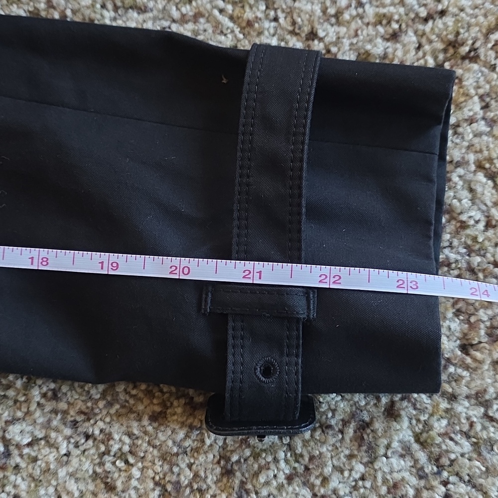 Burberry Classic Black Belted Trench Coat - Picture 15 of 15